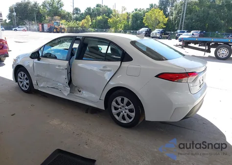 2025 Toyota Corolla Le z USA, uszkodzony, nr VIN 5YFB4MDE7SP358604